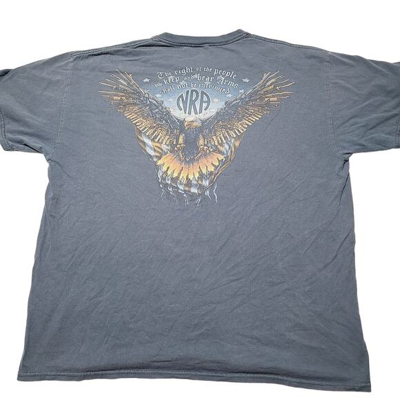NRA Shirt Size XLarge Right To Bear Arms American Eagle Guns American Flag USA - Picture 1 of 7